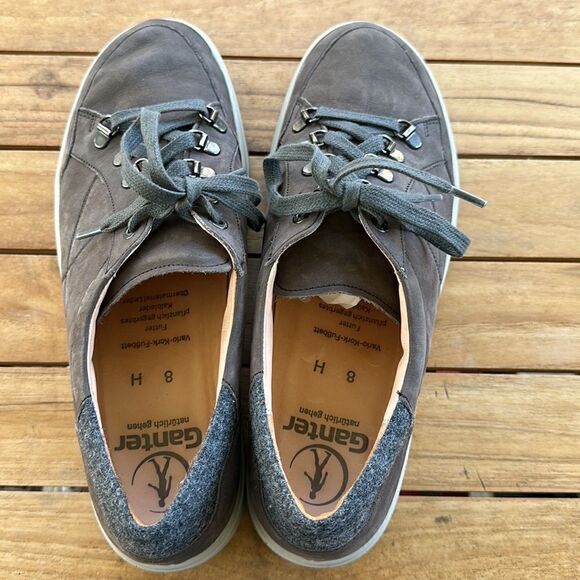 Ganter Women's Derby Lace-up Shoes 8 - Picture 6 of 11